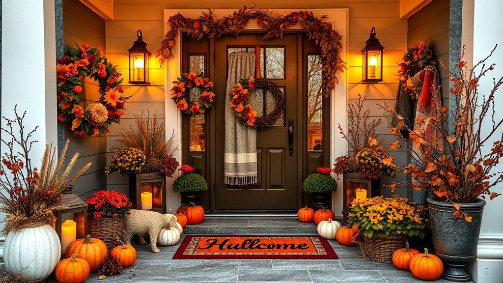 Entryway Seasonal Welcome