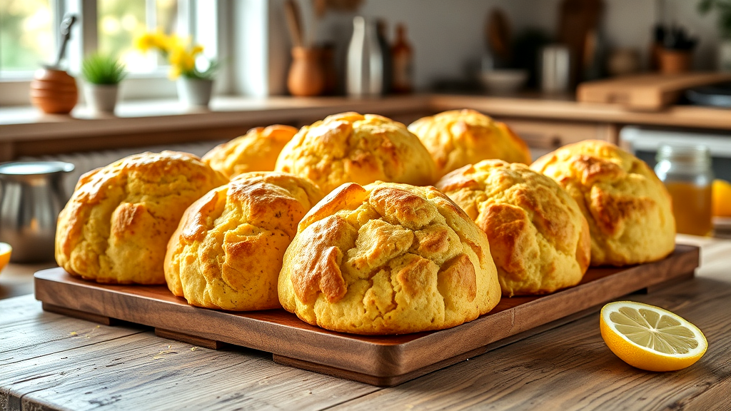 Three-Ingredient Lemonade Scones