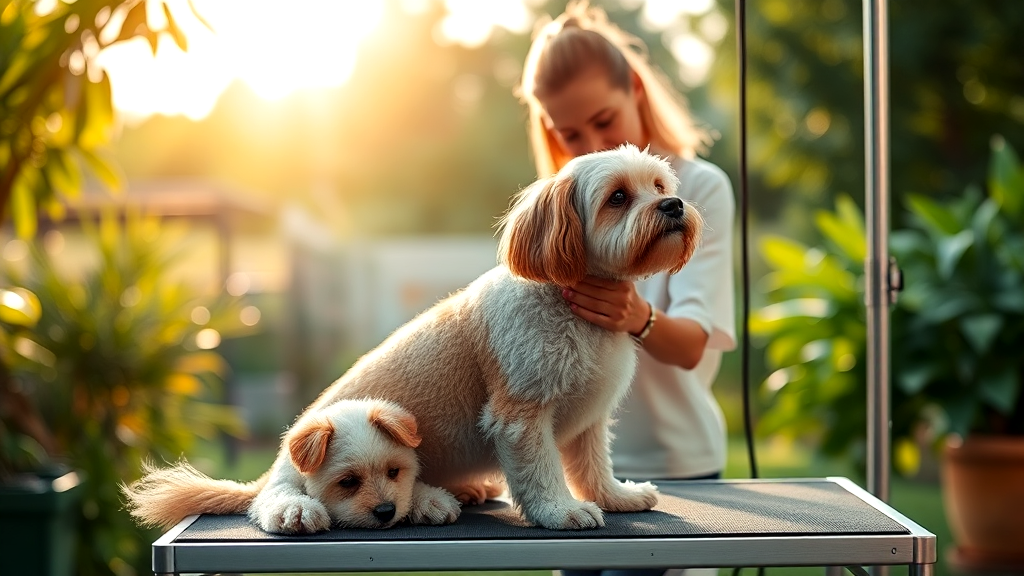 Animal Grooming in Tranquil Settings