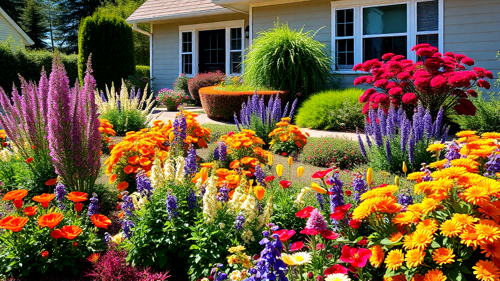 Colorful Flower Bed Tips