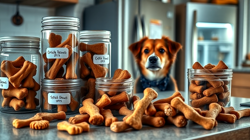 Tips for Storing and Preserving Homemade Dog Treats