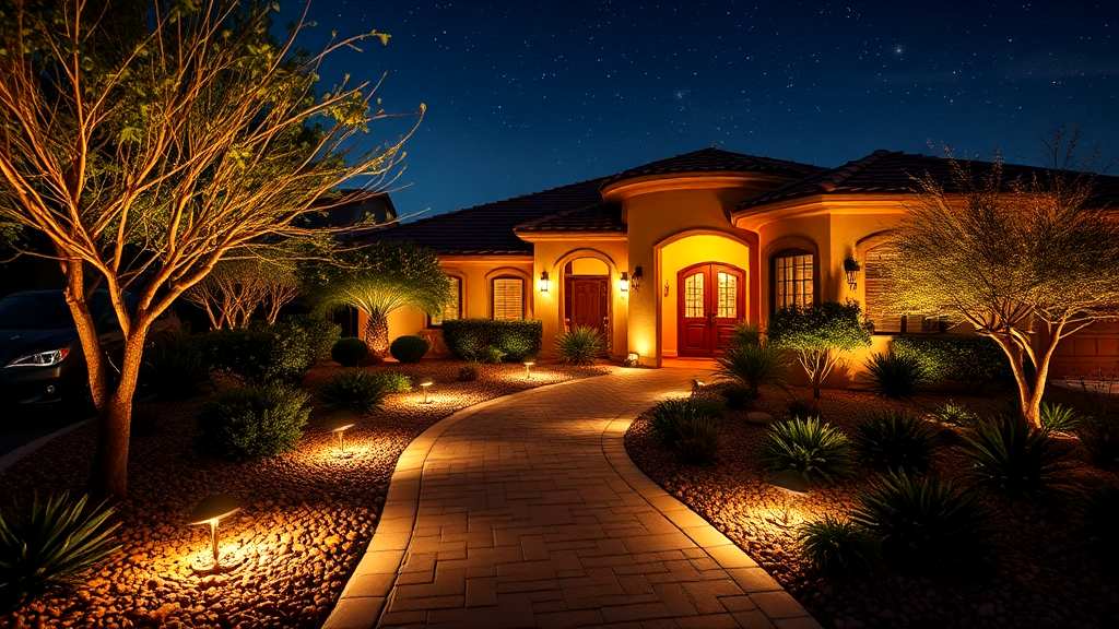 Lighting Solutions for Arizona Front Yards