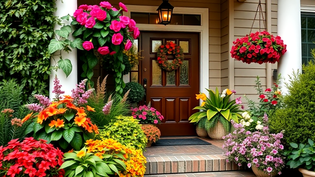 Front Yard Shrub and Flower Choices