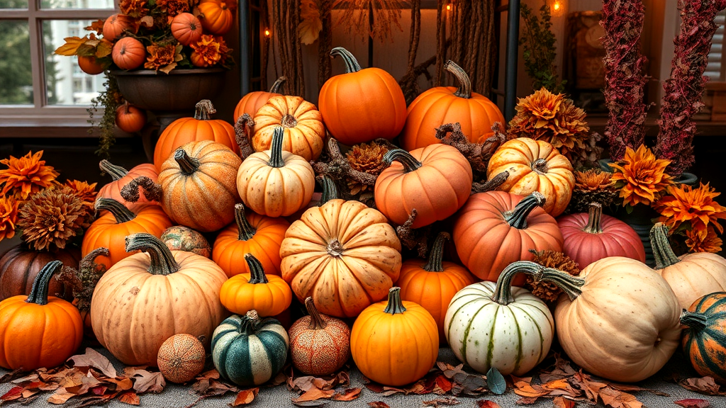 Designing a Pumpkin Themed Display