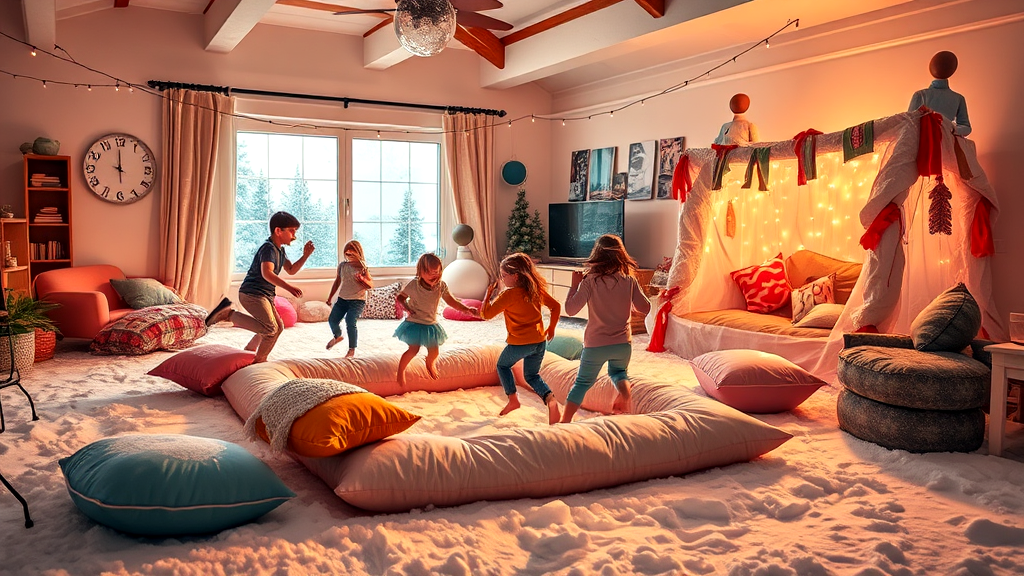 Indoor Snow Play Ideas