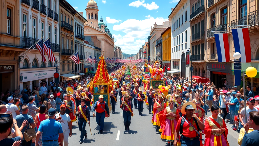 Schedule of Major Parades