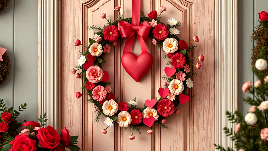 DIY Valentine Wreaths