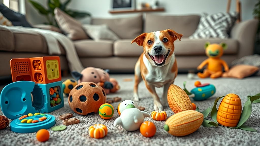 Interactive Toys to Stimulate Your Dog's Mind