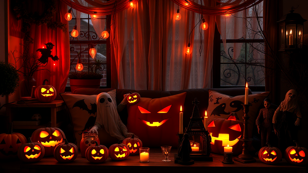 Haunting Halloween Indoor Decorations