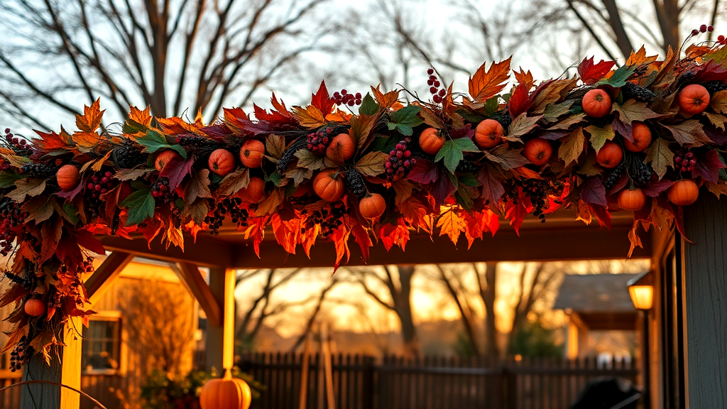 Hang a Seasonal Garland