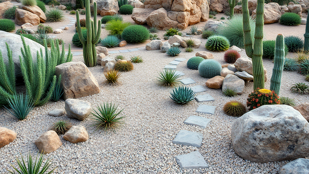 Creating a Beautiful Desert Rock Garden