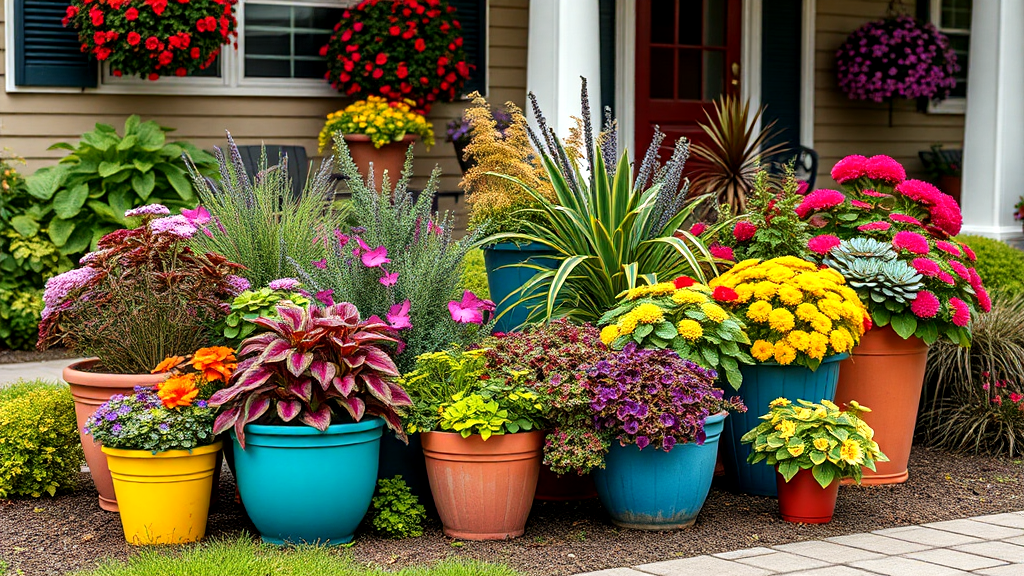 Container Gardening Concepts